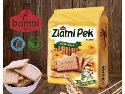 Bambi Zlatni Pek - Posni BISKVIT keks 630 g