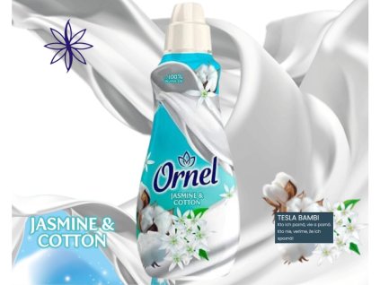 Ornel aviváž Jasmine&Cotton 800 ml
