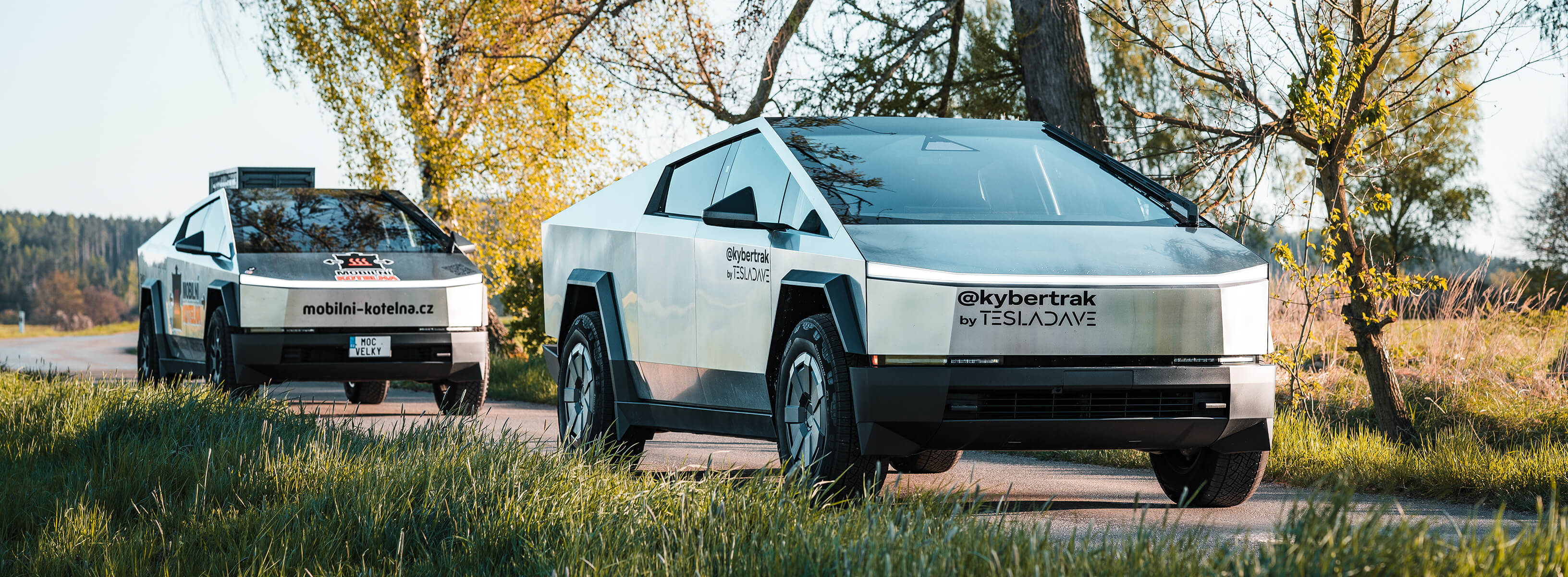 Cybertruck banner
