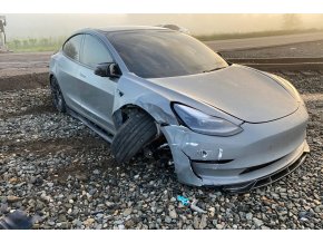 tesla crash