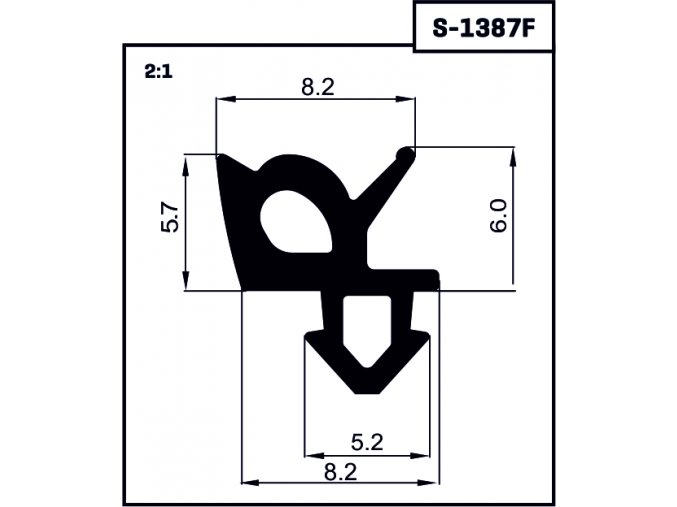 Rehau tesnenie S-1387