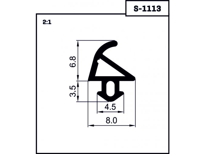 Plastmo tesnenie S-1113