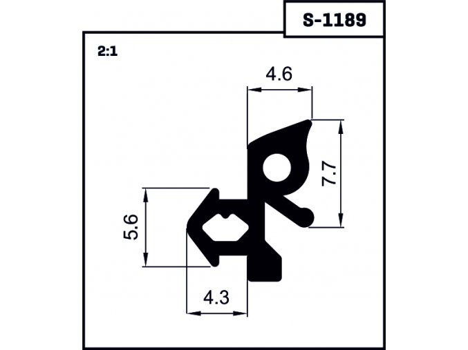 Gealan tesnenie S-1189