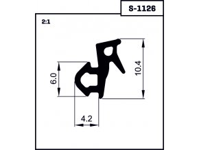 Veka tesnenie S-1126