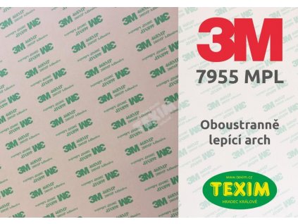 4571 3m 7955mpl oboustranne lepici vrstva arch 609 6x914 4x0 13mm