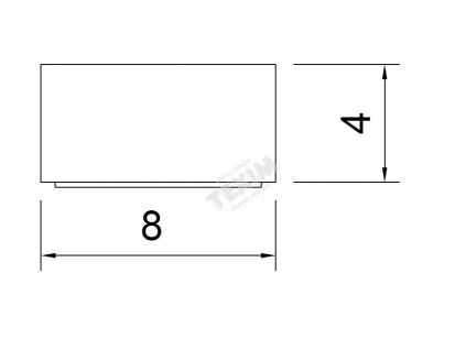 470 samolepici tesneni ce 8x4 mm bila 125m