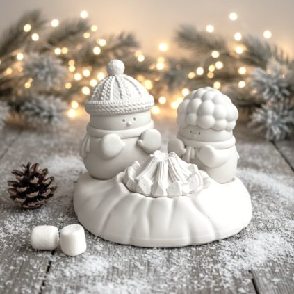 Sněhuláčkový set