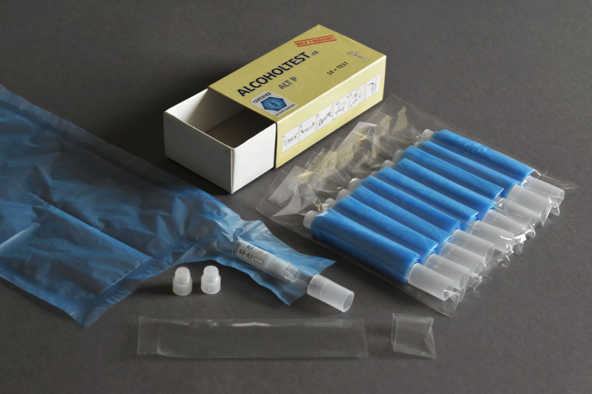Představujeme: Detekční trubičky Alkohol Test P