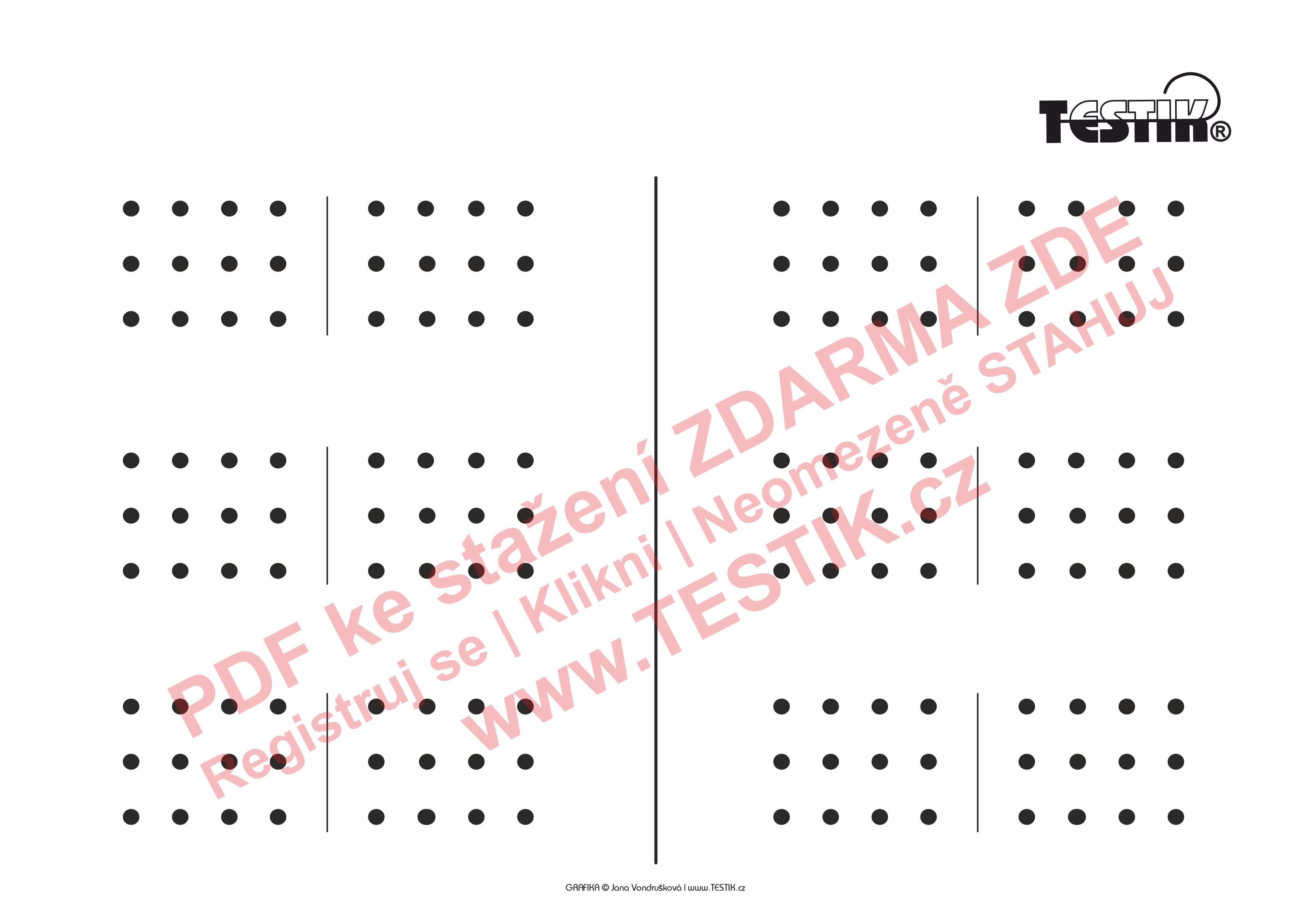 Rozvoj zrakového vnímání a trénink osové souměrnosti: Aktivity pro předškoláky a děti mladšího školního věku