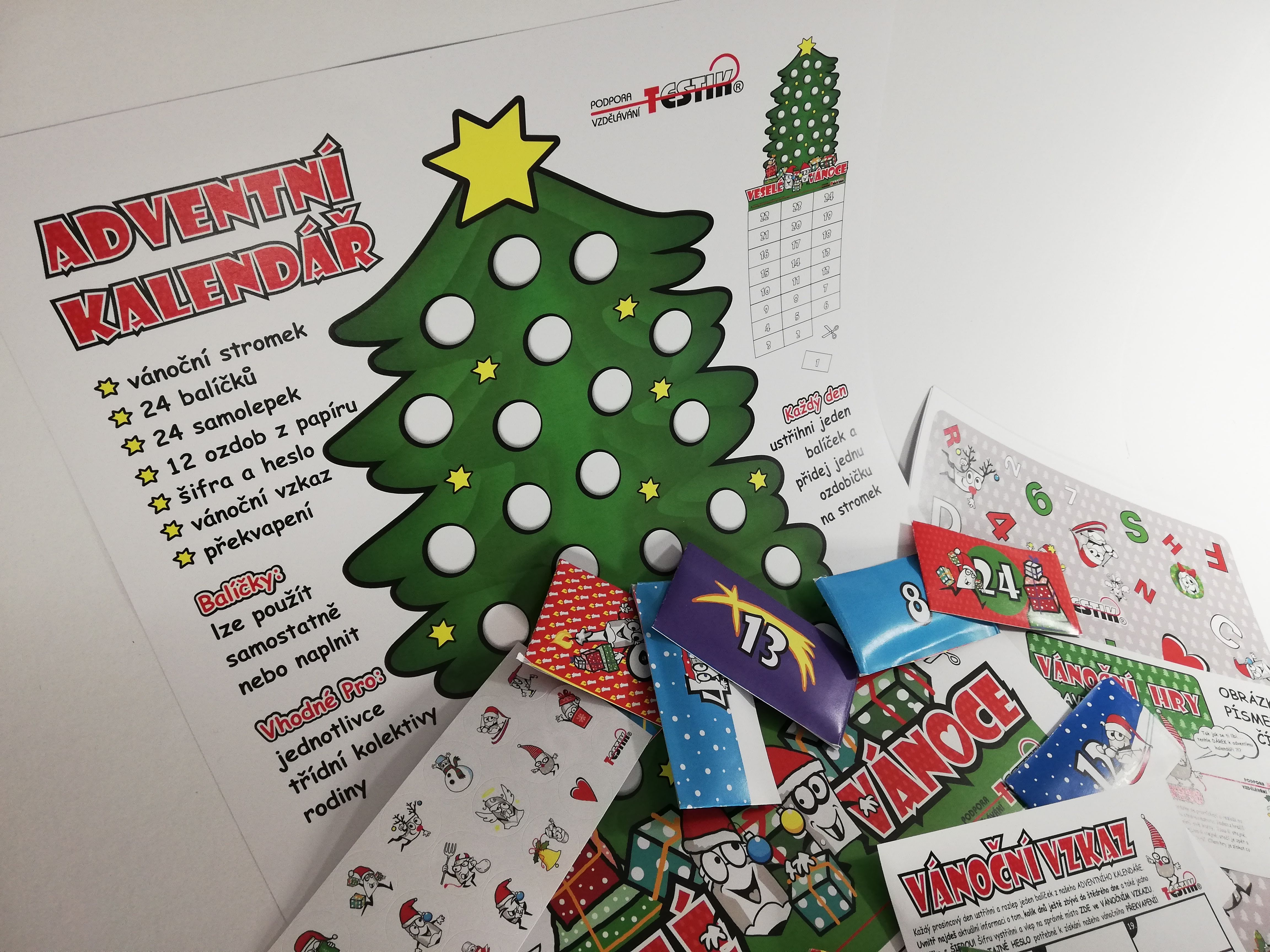 Adventní kalendář - PŘEKVAPENÍ!