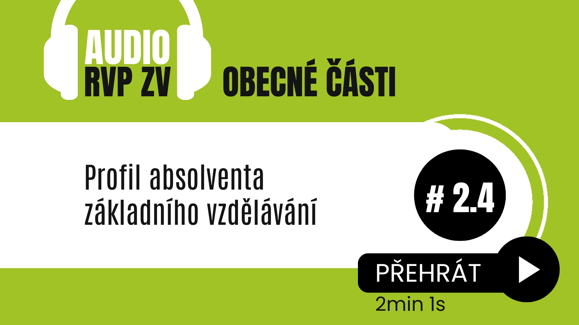 Profil absolventa základního vzdělávání