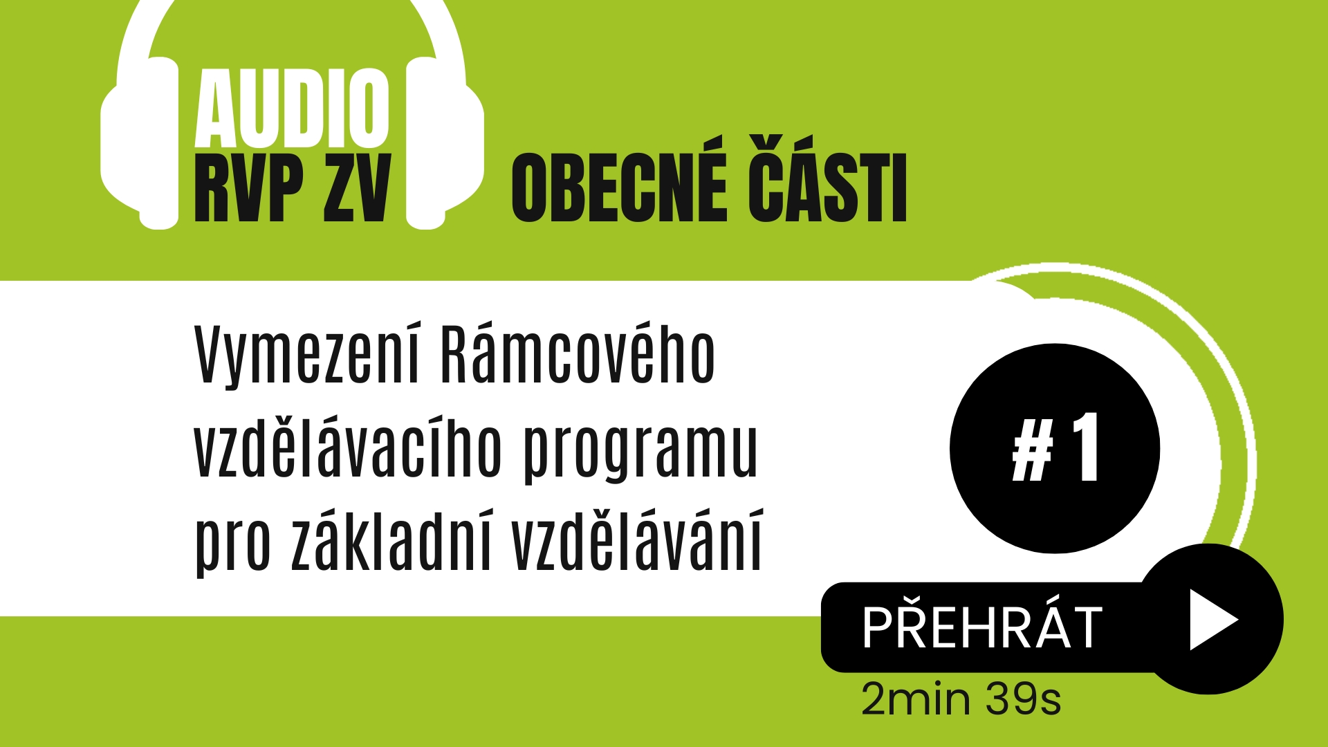 Vymezení Rámcového vzdělávacího programu pro základní vzdělávání