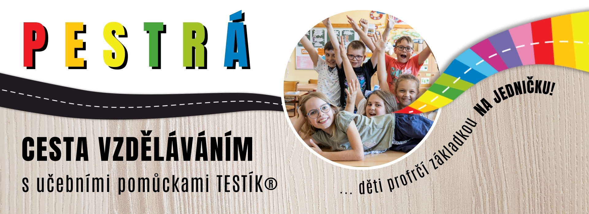Učební pomůcky TESTÍK ® Pestrá cesta vzděláváním