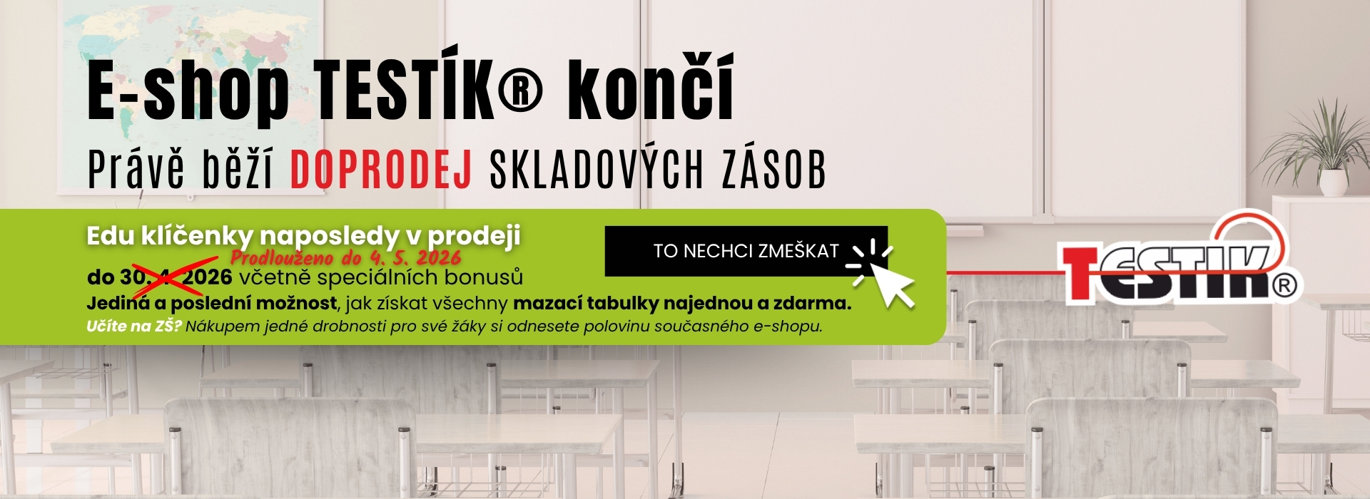 testík konce