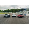 JÍZDA na závodním okruhu ve voze dle výběru: Mustang, Dodge, Evo