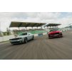 JÍZDA na závodním okruhu ve voze dle výběru: Mustang, Dodge, Evo