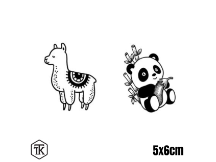 Panda a Alpaka