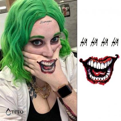 Joker ha ha mouth