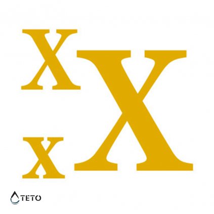X betű