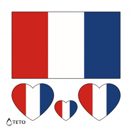 Vlajka Francie – set