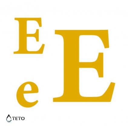 Litera E – set