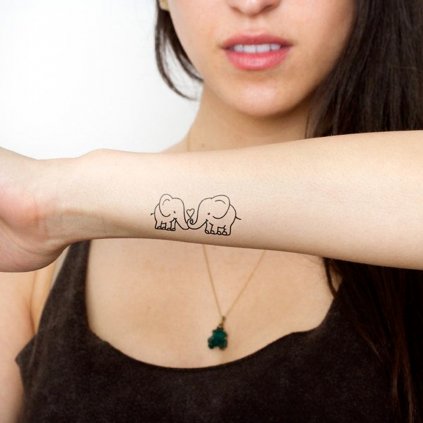 Elephants - Hearts - Set