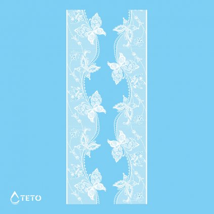 Bracelets, Garters - White - set