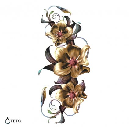 Gürtel aus Blumen