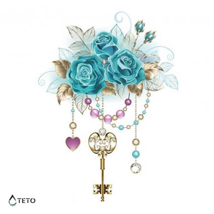 Ruže s kľúčom a prívesky