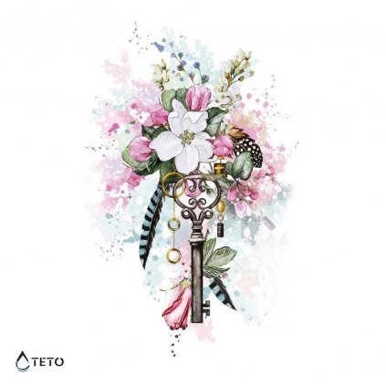 Flowers with key
