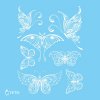 Schmetterlinge - Weiß - Set
