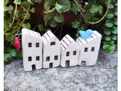 Mini domečky z keramiky (3)