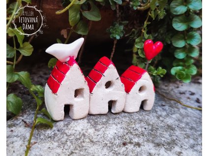 Keramické mini domečky (5)