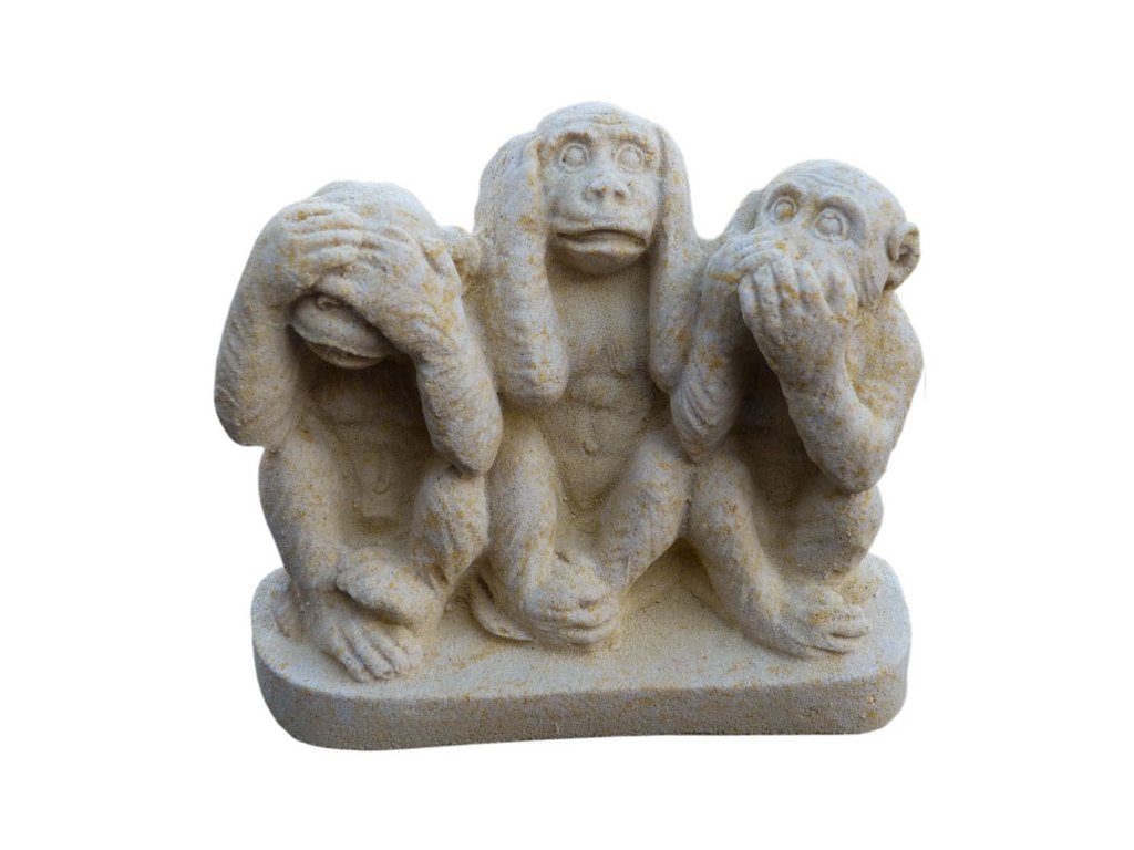 opice sedící III