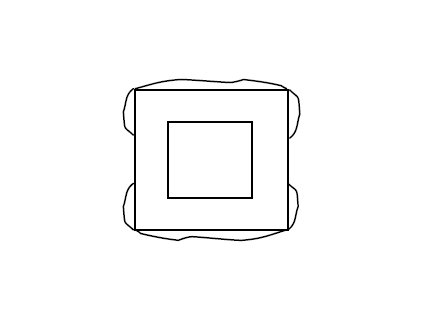 blok FINAL - UNI  tesaný dvoustranný bez osazení - průběžný