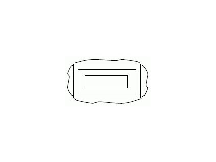blok IDEAL - MINI čtyřstranný s osazením (2D; 2K)