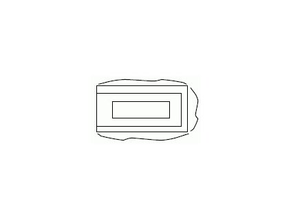 blok IDEAL - MINI trojstranný s osazením (2D; 1K)