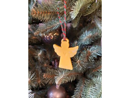 VČELÍ ANDÍLEK - vánoční závěsná dekorace