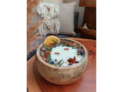 Vánoční svíčka ČAROVÁNÍ ZIMY