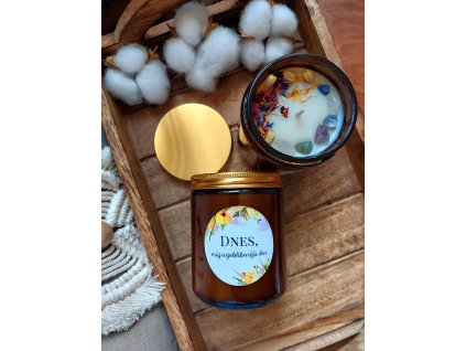 Přírodní svíčka DNES, MŮJ NEJOBLÍBENĚJŠÍ DEN 250 ml