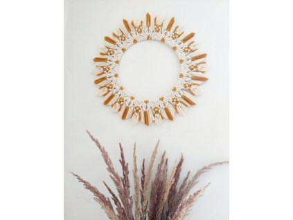 Macramé sluneční mandala ORIANA
