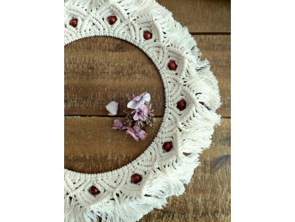 Macramé mandala FREYA