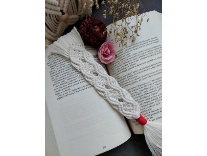 Macramé záložka CASABLANCA