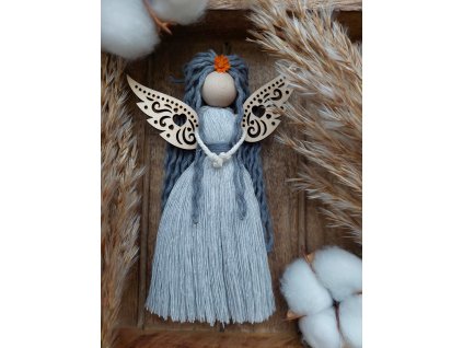 Andělka STŘÍBŘENKA - různé barvy