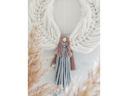 Andělka s CANDY křídly 25 cm - různé barvy, volba záměru