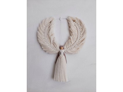 Andělka s BOHATÝMI křídly 25 cm - různé barvy, volba záměru