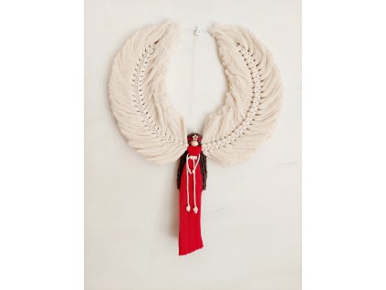 Andělka s BOHATÝMI křídly 30 cm - různé barvy, volba záměru