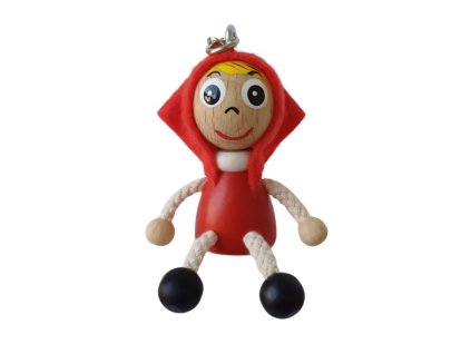 315 1 little red riding hood handmade keyring