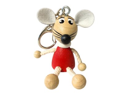 3117 handpainted keychain for kids mouse