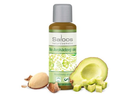 bio avokádový olej Saloos 50 ml